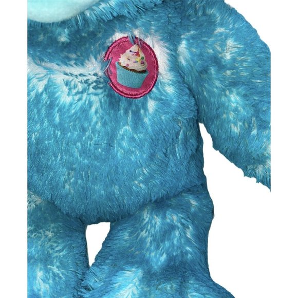 Build A Bear BAB Blue Happy Birthday Tye Dye Teddy Bear Plush Stuffed Animal 16" - Picture 5 of 9